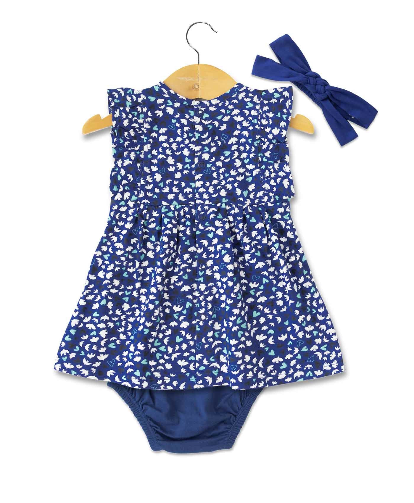EFFELLE Baby Girl Frock 3 Piece Set A16