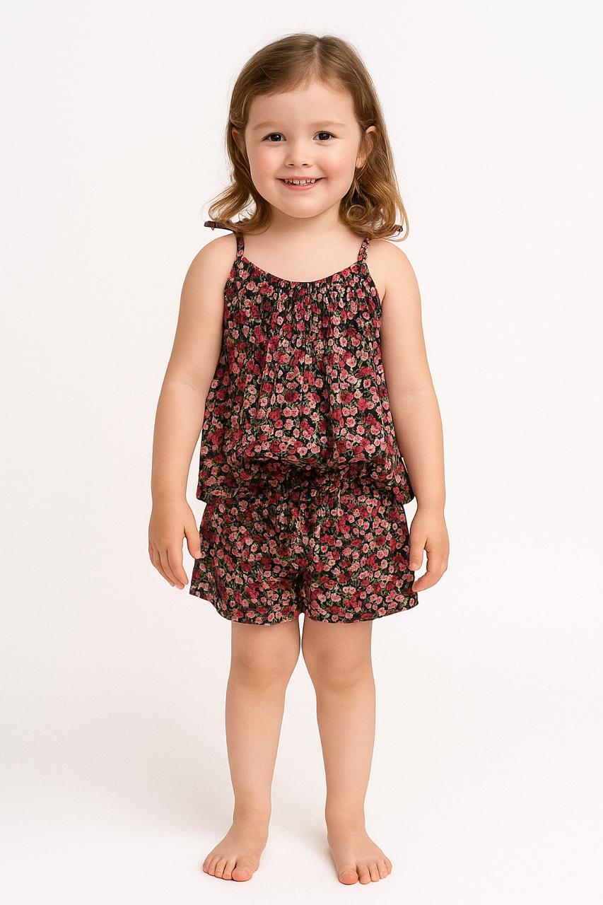 GIRLS - PYJAMAS WITH SHORTS SET A54