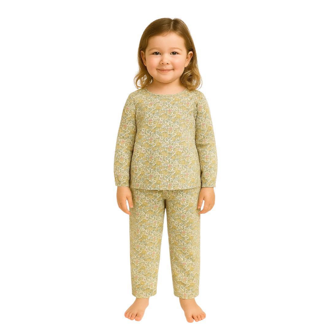 PYJAMA SET WITH PANT ( GREEN )