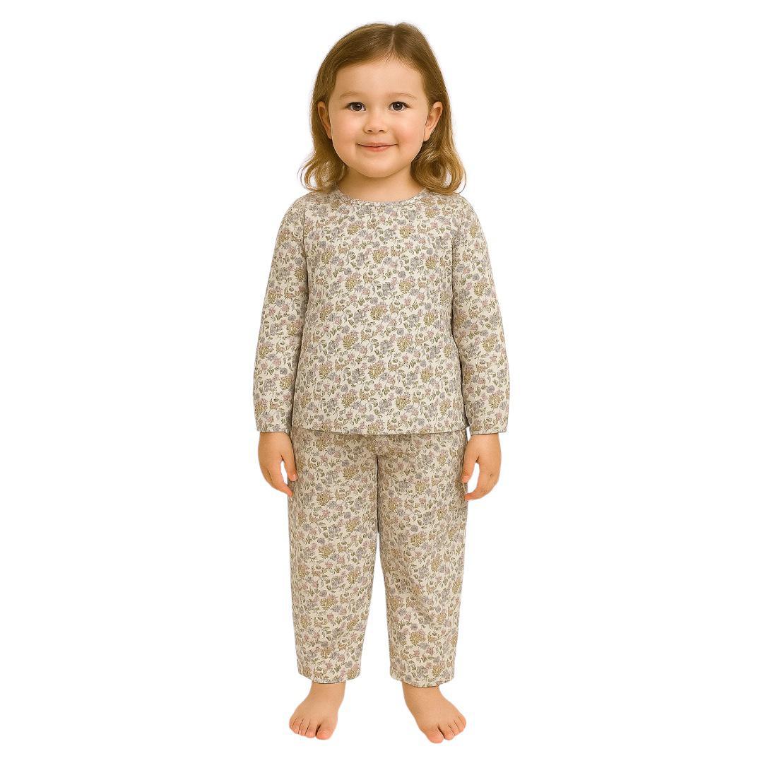 PYJAMA SET WITH PANT ( HALFWHITE )